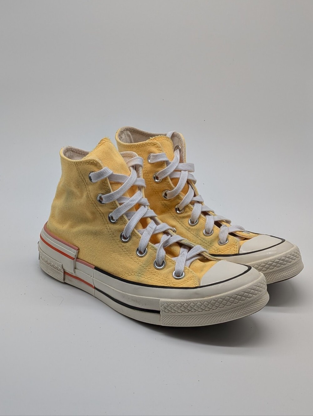 Converse Chuck 70 High Citron Pulse 570787C Women's Size 7 Yellow High Top Shoes - Picture 2 of 10